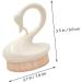 1pc Makeup Brush Liquid Foundation Applicator Foundation Brush Blending Liquid Powder Brush Face Brush Blending Beauty Brush Plastic Abs Miss Cosmetic White Beauty Products - Buy Online on SooperMarket.com