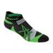 ASICS Kayano Single Tab Sock Small Black/Green Gecko