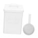 1 Set Washing Storage Bucket Laundry Laundry Dispenser Organizer Bucket 23X15.5CM White