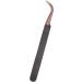 Stainless Steel Rose Gold Curved Tweezers for Eyelash Extensions | Precision False Eyelash Application - Buy Online on SooperMarket.com