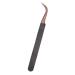 Professional Stainless Steel Eyelash Extension Tweezers | Curved Salons Tweezers for Precision Application - Buy Online on SooperMarket.com