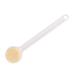 White Ergonomic Body Scrubber with Hanging Hole - Ideal for Hotels, Bathrooms, and Toilets - Buy Online on SooperMarket.com