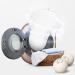 Wool Dryer Balls 6PCS Anti Static Tumble Dryer Balls Reusable Natural Fabric Softener for Laundry Wool Balls for Tumble Dryer Wool Dryer Balls to Reduce Drying Time Wrinkles and Static - Buy Online on SooperMarket.com