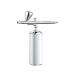 Paint Sprayer Spray Airbrush Set Professional Facial Makeup Air Brush Gun Kit USB Rechargeable Pen for Skin SPA Art Nail Manicure Home DIY for Painting Ceilings Fences cabinets Part A white
