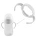Newmemo 2pcs Baby Bottle Handles - Avent Natural Wide Mouth Bottle Grip Handles for Easy Feeding - Baby Bottle Accessories - Buy Online on SooperMarket.com