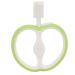 Baby Toothbrush Silicone Oral Care Fruit Shape Teeth Cleaner Toothbrush Children Kid for Baby Infants(green)