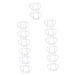 Kisangel 14 STK bottle handle Baby food baby bottle gripper toys for toddlers baby toys handle for milk bottle feeder handle handle beak cup 10.7x7cmx7pcs whitex7stk