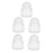 SUPVOX 5pcs Vegetable Fruits Adorable Growing Mini Growth Pear Statue Fruit Gardening Melon