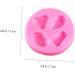 Cabilock 9 Pcs Baking Mold Silicone Chocolate Molds Pastry Silicone Mold Jelly Pink Cake Machine 7X7X1CMx3pcs Pinkx3pcs - Buy Online on SooperMarket.com