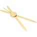 Eyebrow Ruler Adjustable Accurate Positioning Stainless Steel Material Gold Design Brow Measuring Tool Stainless Steel Fabric the Eyebrow Ruler Is Made Simple Convenient to Use i - Buy Online on SooperMarket.com