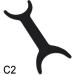 MIBICIRI Silicone Dental Orthodontic Photography Contraster Black Background Board Contraster Bendable Intraoral Photography Background Board (C2) - Buy Online on SooperMarket.com