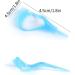 2 pcs plastic three in one makeup eyelash tool upper and lower eyelash mascara applicator applicator guide assistant eyelash comb quick makeup template.(Red+Blue) - Buy Online on SooperMarket.com