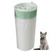 yeesport Cat Litter Box Bag - Drawstring 10PCS Portable Strong Sturdy Large Portable Strong Kitten Litter Pan Bag Cat Waste Box Liner White L
