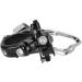 3 Speed Clamp On Front Bike Derailleur | Compatible with Top or Bottom Routing | for Mountain, Road, BMX Bicycles | Adjustable Clamp Size 31.8mm 34.9mm - Buy Online on SooperMarket.com