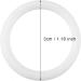 20-Pack Silicone Baby Pacifier Clips - Safe O-Ring Holders for Babies | Transparent Pacifier Chains & Adapters | Perfect Birthday Gift - Buy Online on SooperMarket.com