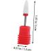 minkissy Nail Accessories Nail Tools Electrical Tools Electric Tool Nails Drill Bits Power Tools Nail Drill Bits Manicure Grinding Head medium Red - Buy Online on SooperMarket.com
