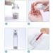 Lepore 4 Pcs 30ml 50ml Plastic Airless Pump Bottle Empty Travel Pump Bottles Container Dispenser for Lotion Foundation Cosmetic Shampoo Make-up Liquids Sample - Buy Online on SooperMarket.com