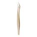 Eyelash Extension Tweezers Nail Art Multifunctional Professional Eyelash Tweezers (Long Slanted Tweezers)