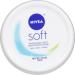 NIVEA Soft Moisturizing Cream 6.8 Oz - Enriched with Jojoba Oil & Vitamin E | Best Face & Body Moisturizer - International Shipping Available - Buy Online on SooperMarket.com