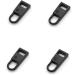 Zipper Pull Tab Replacement Set for Luggage and Backpacks - Black (4pcs) - Buy Online on SooperMarket.com