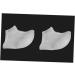 minkissy 3 Pairs Heel Soreness Relief Cushion Sleeves Shoe Inserts Silica Protective Sleeve Pedicure Heel Crack Men and Women White Soft - Buy Online on SooperMarket.com