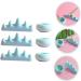 minkissy 5 Sets Nail Art Brush Cup Manicure Bowl Chinese Bask Cups Make up Pen Holder Plastic - Buy Online on SooperMarket.com