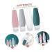 Flexible Silicone Squeeze Bottles Set - Travel Toiletries & Makeup Storage - Ideal for Lotion and Cosmetics - Buy Online on SooperMarket.com