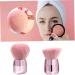 Makeup Powder Brushes Set Face Professional Mushroom Head Large Mineral Rose Gold 2PCS - Buy Online on SooperMarket.com