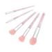 Buy 5 Set Professional Makeup Brushes for Women | Pink Cosmetics Brush Set | International Shipping Available - Buy Online on SooperMarket.com