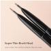 Tossper 2-Piece Professional Makeup Brush Set | Angled Eyebrow & Flat Eyeliner Brushes for Flawless Beauty - Buy Online on SooperMarket.com