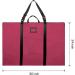 Large 24x36 Inch Art Portfolio Bag - Lightweight Poster Storage with Handle and Zipper - Ideal for Sketching and Drawing - Red - Buy Online on SooperMarket.com