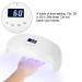 78W UV LED Nail Lamp - Automatic Sensor & Fan Dual Light Nail Dryer for Home & Salon - EU Shipping Available - Buy Online on SooperMarket.com