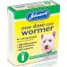 Small upto 6 kg - Johnsons One Dose Easy Wormer Tablet Worming Dogs Dewomer - Buy Online on SooperMarket.com