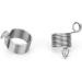 JOYUETLAN Stainless Steel Yarn Guide Knitting Thimble - 2 Piece Set for Crafts - Knitting Accessories Tool - Buy Online on SooperMarket.com