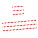 30 pcs Clay Embellishment Key Bag Lollipops Fob Colorful Flatback Hangings Fake Pendant 1.5X1.5X4.5CMx4pcs Redx4pcs