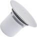 Plastic Shower Plughole Cover Shower Trap Cover Replacement Waste Drain Cap Tube Plug Anti-Odor Hole Cover Shower Drain Cover Bathroom Shower Waste Trap Cover - Buy Online on SooperMarket.com