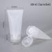 5Pcs 30ML Empty Cosmetic Tubes Portable Clear Refillable Bottles Travel Squeeze Lotion Containers with Flip Lid for Facial Cleanser Hand Cream - Buy Online on SooperMarket.com