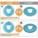 Salmue Silicone Face Massage Pillow - Spa Beauty Salon Skin Care Cushion Pad - Buy Online on SooperMarket.com