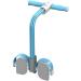 Abdominal Trainer - Sit-Up Equipment with 6 Tubes | Elastic Pull Rope & Resistance Band for Core Workout - Ab Shaper in Blue - Buy Online on SooperMarket.com