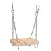 Hamster swing hamster toy hamster accessories pet hanging bed hamster wood swing wood pet hamster swing hanging bed for hamster racing mouse guinea pig chinchilla