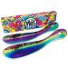 Shoe Horn for Kids or Adults Rainbow Stainless Steel Metal Shoe Horns Metal Set Helper | Two 7.5" Travel Shoe Horn Size Short Shoehorns for Sneakers, Boots, Seniors Men and Women