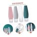 1 Set Silicone Travel Bottles - Reusable Squeeze Bottles for Cosmetics - Perfect Travel Supplies for Women - Buy Online on SooperMarket.com