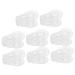 Thumb Splint 4 Pairs Splitter Pedicure Tools Silicone Gel Thumb Spica Splint Bunionette Spreaders Big Middle Pads Big Shape Middle Pads Bunion Yoga Tools