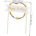 OFFSCH Cake Picks Led Birthday Signs Birthday Cupcake Topper Cake Toppers Wedding Cupcake Topper Wedding Topper Dessert Picks Sandwitch Stick Cake Pick Topper Sandwich Bar Beautiful - Buy Online on SooperMarket.com