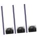 Didiseaon 3 Sets Eyebrow Pencil Eyebrow Pen Tattoos Pens Makeup Supplies Eye Brow Pencil Wood Blue
