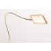 Kalb 4W LED Bedside Lamp Set of 2 - Matt Brass Reading Flex Lamps for Furniture - International Shipping - Buy Online on SooperMarket.com