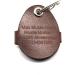 Copter Farm Dog Brand Bag | Engraved Leather Dog Collar | Personalized Oval Design | Premium Art & Real Leather - Buy Online on SooperMarket.com