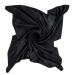 Mulberry Park Pure 19 Momme Silk Head Scarf Bandana - Prevent Frizz, Maintain Hairstyle, and Support Hair Regrowth - 36 Inch Square Black - Buy Online on SooperMarket.com