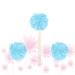 Buy Blue Shower Bath Balls - Soft Solid Color Bath Sponge for Relaxing Bath Time - Buy Online on SooperMarket.com
