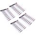 Baluue 8 Pcs Eyebrow Stickers Hair Like Eyebrows Authentic Eyebrows Fake Water Transfer Paper with Soy Ink 21x15cmx2pcs Brown 4x2pcs - Buy Online on SooperMarket.com